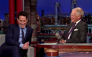 Video: Paul Rudd talks to David Letterman about Seamus Coleman’s da and *that* stag party in Donegal