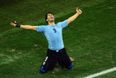 Vine: Luis Suarez restores Uruguay’s lead over England with a belter