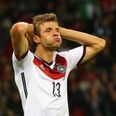 Vine: Thomas Muller’s opener for Germany against Gibraltar was an epic defensive clusterf#*k