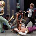 Tullamore D.E.W. and street performers light up Dublin at youbloom 2014