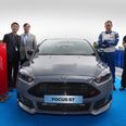 Video: Watch as the new Ford Focus ST takes on a virtual competitor at Goodwood Festival of Speed