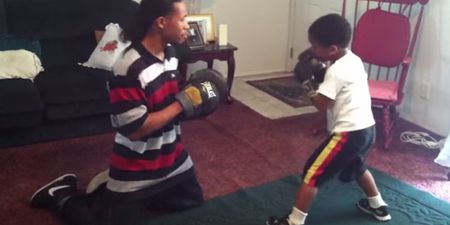 Video: This five-year-old’s boxing skills are scarily impressive