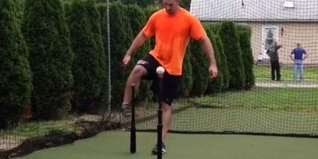 Video: This guy’s skill with a baseball bat will blow you away