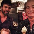Pic: What a legend. Bill Murray randomly showed up at an ice cream party held in his honour