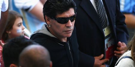 Video: He may be 54, but Maradona’s still got it