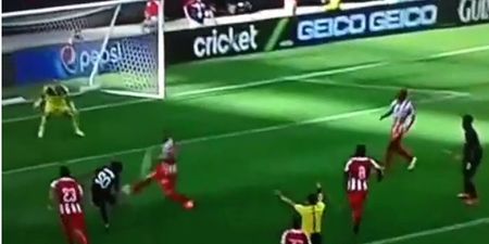 Video: Liverpool new boy Lazar Markovic smacks steward on the head with off target shot on goal