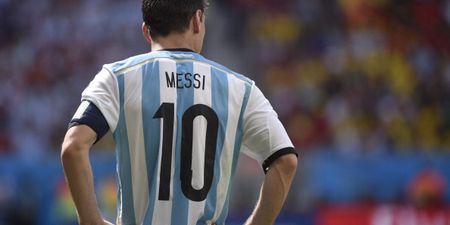 GIF: Bask in the beauty of Messi’s perfect pass to Di Maria against Belgium from above