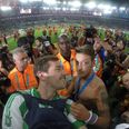 Here is the full list of the amazing soccer autographs on that Tralee GAA jersey from the World Cup in Brazil