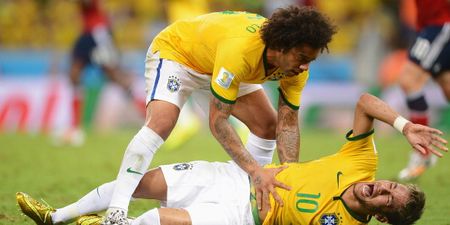 The Noise From Brazil: Argentina fans take the piss out of Neymar’s back injury, Di Maria out of semi final and the Suarez bite referee is back