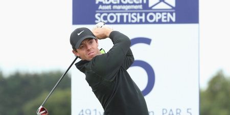 Video: Rory McIlroy blasted his drive a massive 436-yards at the Scottish Open today