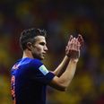 Vine: Robin van Persie gives away his medal to Dutch fan moments after receiving it