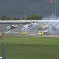 Video: 42 cars involved in two massive crashes at rain-shortened Daytona 400