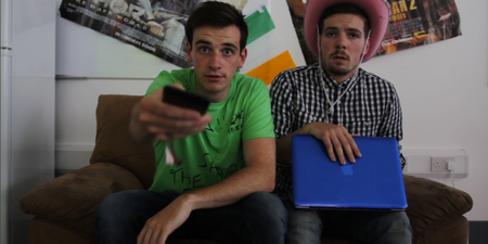 Video: These two Irish lads certainly “luv da futball” in this World Cup sketch