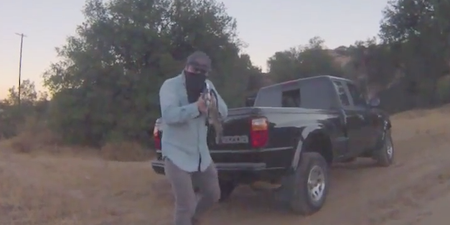 Video: GoPro captures hiker being robbed at gunpoint