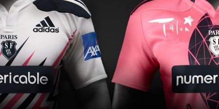 Pic: Stade Francais’ new shirts are up to the usual standard