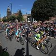We can’t decide if this picture from the Tour de France in Yorkshire is a load of bull