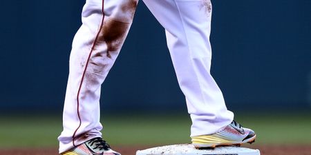 Pics: Nike gave baseball star Mike Trout ‘Rainbow’ shoes to wear