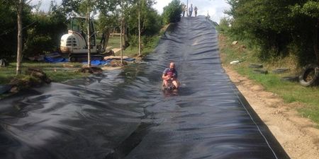 Video: This outdoor water slide in West Cork looks like the best craic ever