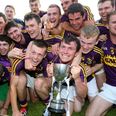 Pic: Stunning shot of Wexford player taking a sideline cut from tonight’s Leinster U21 hurling final