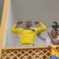 Video: Hollywood actor Will Smith celebrates with locals in Colombia after their win over Uruguay
