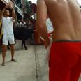 Video: Idiot taking a selfie during a bull run in France gets his painful comeuppance