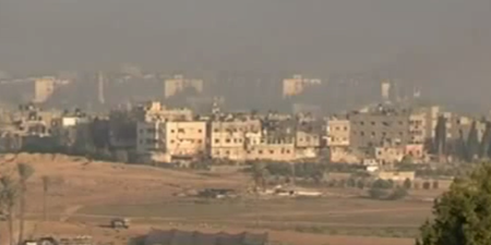 Video: Terrifying time-lapse shows the destruction of Gaza neighbourhood in just one hour
