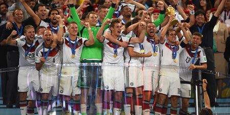 The Noise From Brazil: Germany lift the trophy, Rihanna does too and Scolari does the honourable thing