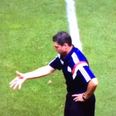 Vine: New England Revolution manager Jay Heaps shakes hands with imaginary counterpart