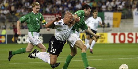 What World Cup record does the Republic of Ireland now share with only Germany and Holland?