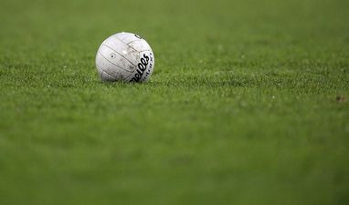 Pic: Full-back in Kildare unwinds in classic GAA Junior B fashion after being substituted