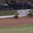 Video: Ouch! Rider lucky to escape serious injury after big speedway crash