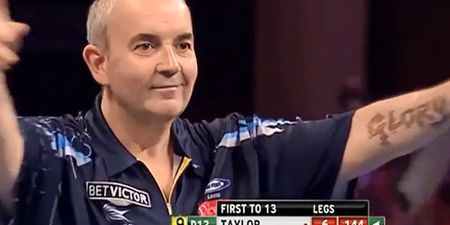 Video: Phil Taylor made nine-darters look easy with this effort at the World Matchplay last night