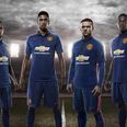 Pic: Manchester United will be wearing their new blue third kit against Inter Milan tonight
