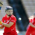 Video: Cork camogie star Anna Geary shows off her freestyle hurling skills in high heels