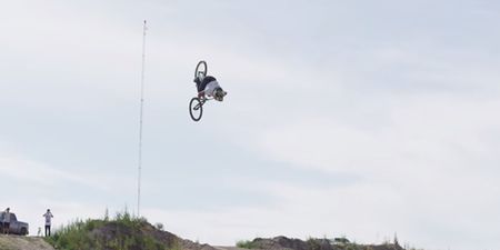 Video: This guy pulled off the first-ever triple backflip on a mountain bike