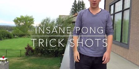 Video: Take a look at some of these amazing beer pong trick shots