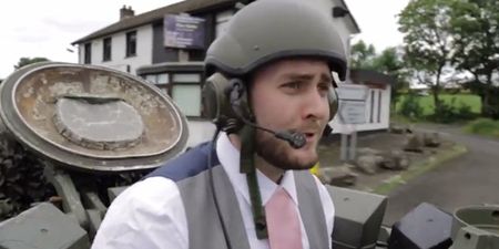 Video: Tanks, jet skis, motorbikes and bulls! This is the most epic Irish wedding video we have ever seen