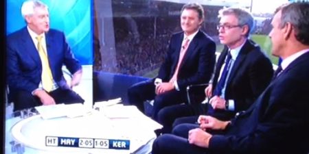 Vine: Joe Brolly insults Michael Lyster: “Steer clear of the football analysis, Michael…”