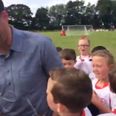 Video: Young Irish kid hilariously asks Jamie Carragher if Luis Suarez has ever bitten him