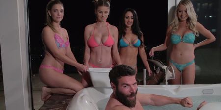Video: Dan Bilzerian’s Ice Bucket Challenge included bikini models, ice and, erm, goats