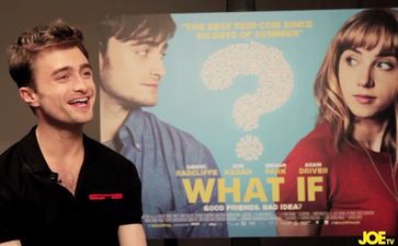 Video: JOE meets Daniel Radcliffe, the super sound star of What If and Harry Potter