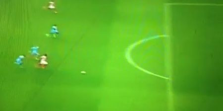 Vine: Mame Biram Diouf runs length of the pitch before scoring against Manchester City