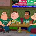 Video: Cleveland Brown’s a Mayo fan, but Peter and Quagmire are rooting for the Kingdom