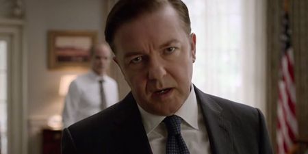 Video: Watch Ricky Gervais in a great Netflix ad where he stars in House of Cards and Orange Is The New Black