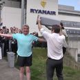 Video: A screaming Jose Mourinho and Michael O’Leary line up to do the ice bucket challenge