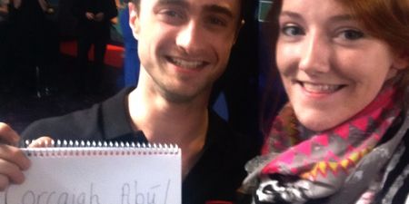 This is getting ridiculous – now Daniel Radcliffe is shouting for Cork
