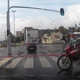 Video: Good guy biker escorts elderly man across busy road