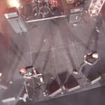 Video: Bassist smashes $700 drone out of the air with an expertly-thrown beer can