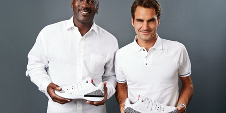 Video: Roger Federer and Michael Jordan have teamed up to create these slick looking shoes
