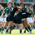 Vine: Ireland’s Grace Davitt rattled by a monstrous hit against New Zealand